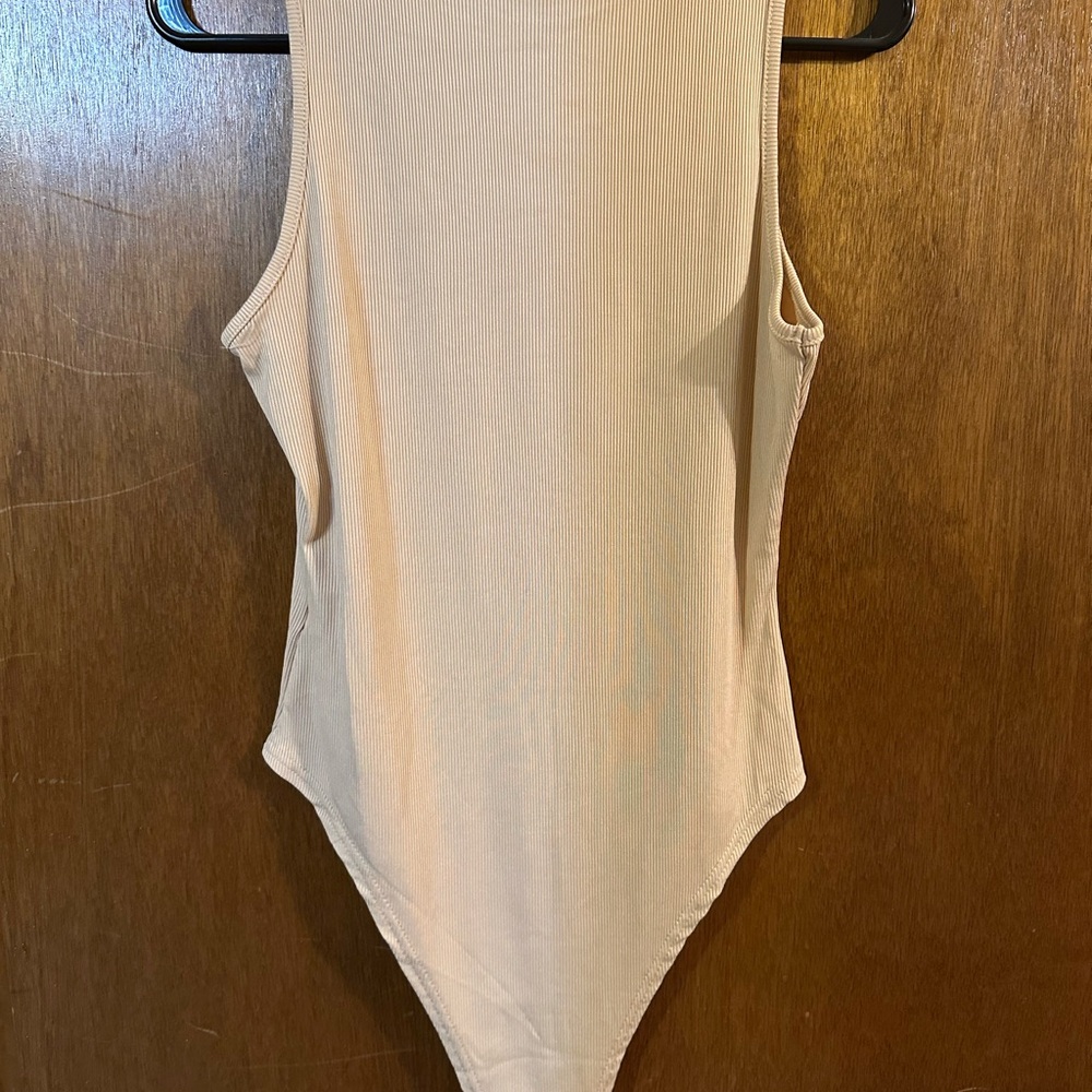 Sleeveless Ribbed Bodysuit - Picture 2 of 2